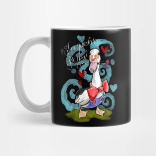 Quackers for you white text Mug